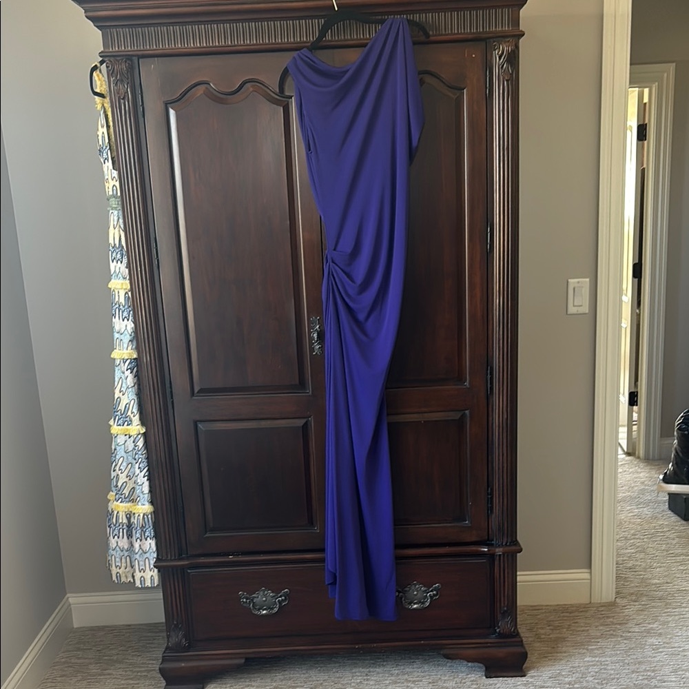 Elegant Purple Gown